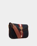  Túi Bally Beckett Crossbody Bag In 'Navy' 
