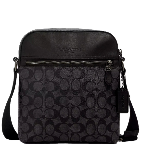  Túi Nam Coach Houston Flight Bag 'Black' 