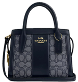  Túi Nữ Coach Andrea Carryall Bag 'Navy' 