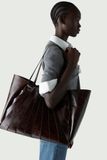  Túi Nữ Coperni Cabas Petal Bag 'Brown' 