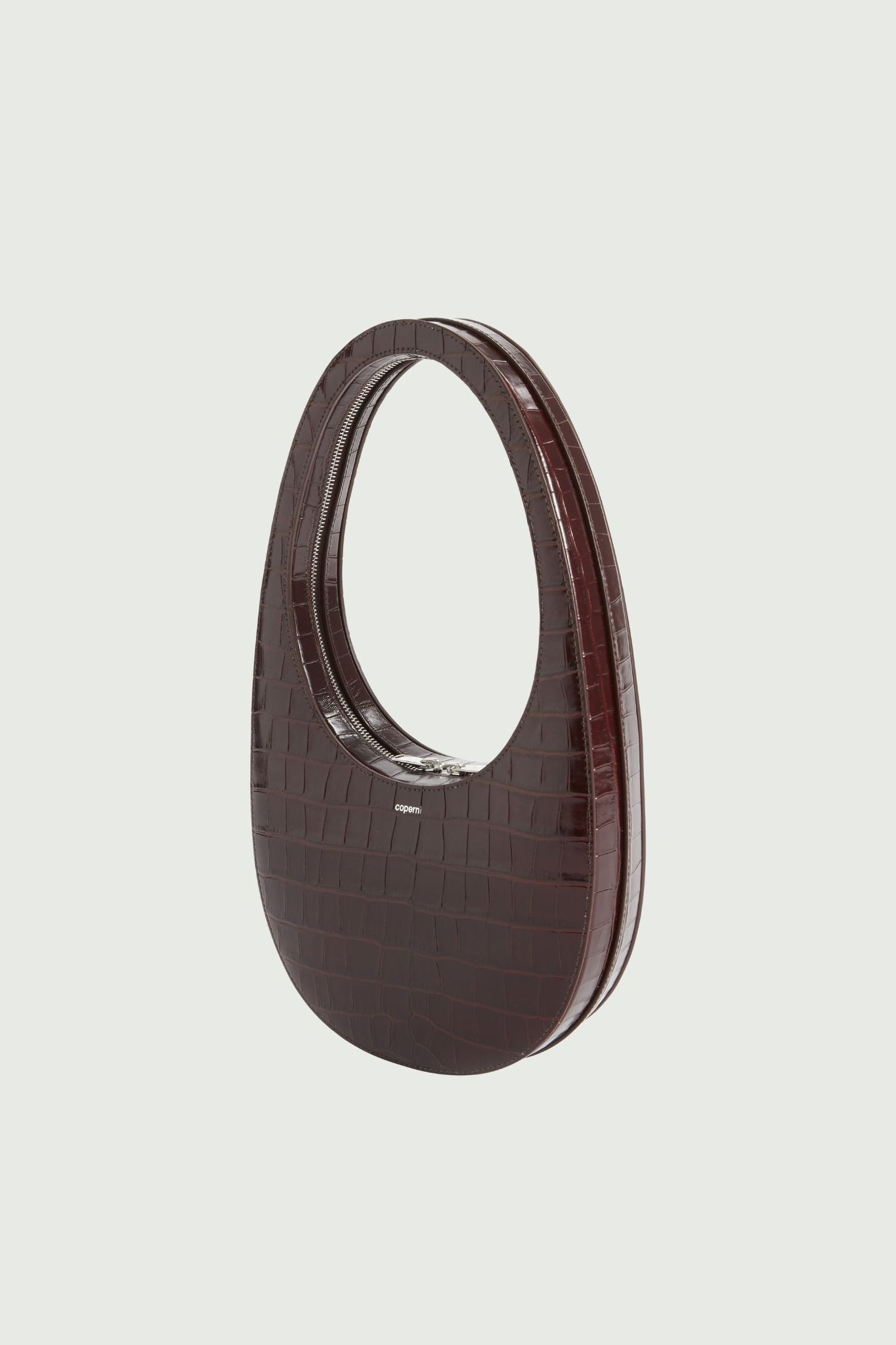  Túi Nữ Coperni Croco Swipe Bag 'Brown' 