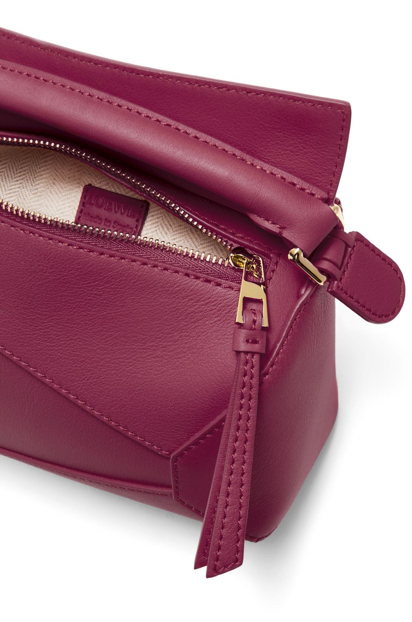  Túi Nữ Loewe Mini Puzzle Bag 'Crimson' 