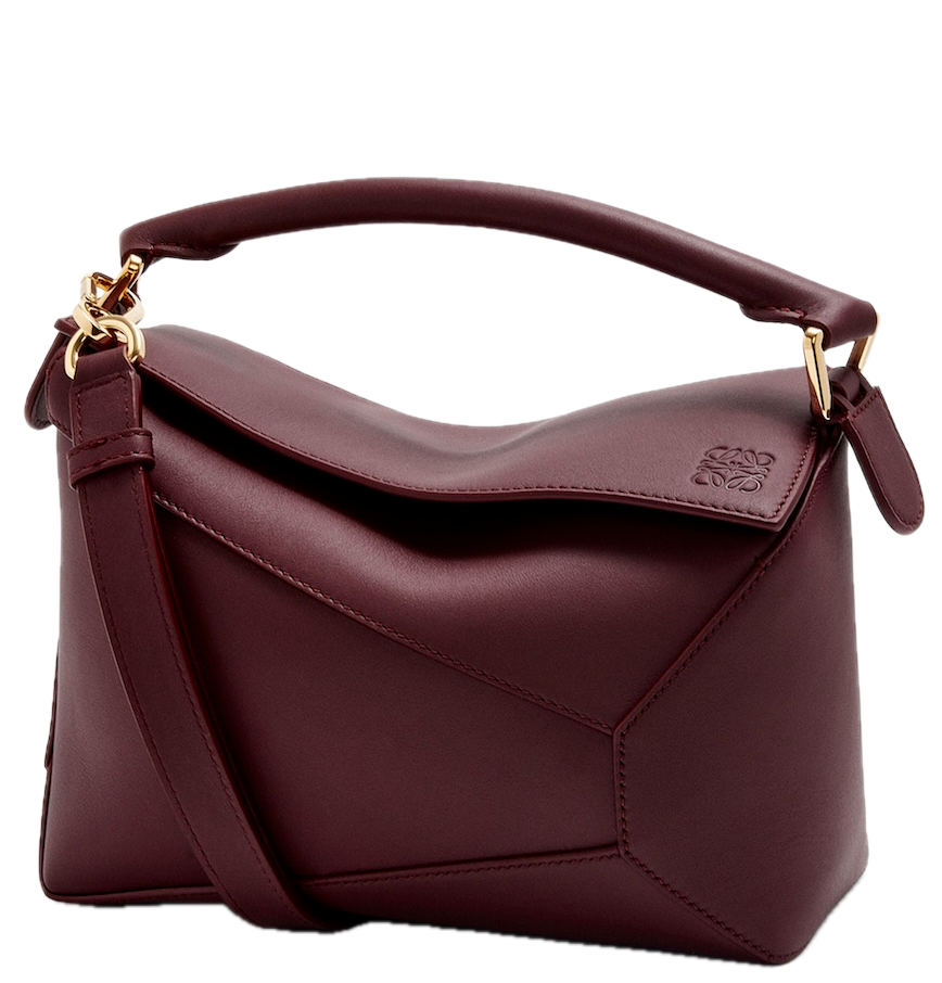  Túi Nữ Loewe Small Puzzle Bag 'Burgundy' 