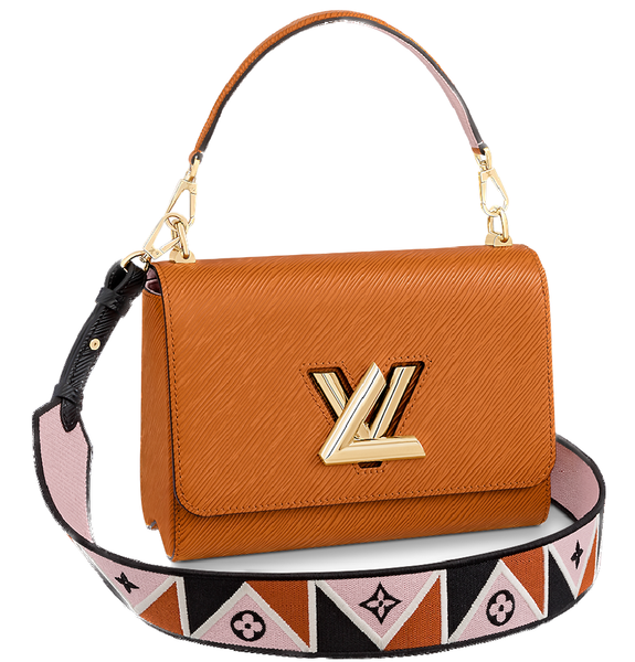  Túi Nữ Louis Vuitton Twist MM 'Gold Cipango' 