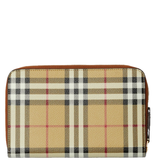  Ví Nữ Burberry Check Travel Wallet 'Beige' 