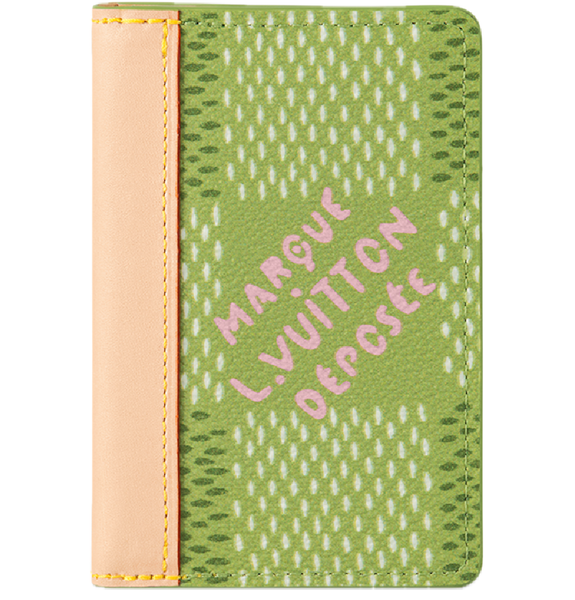  Ví Nữ Louis Vuitton Pocket Organiser 'Green' 