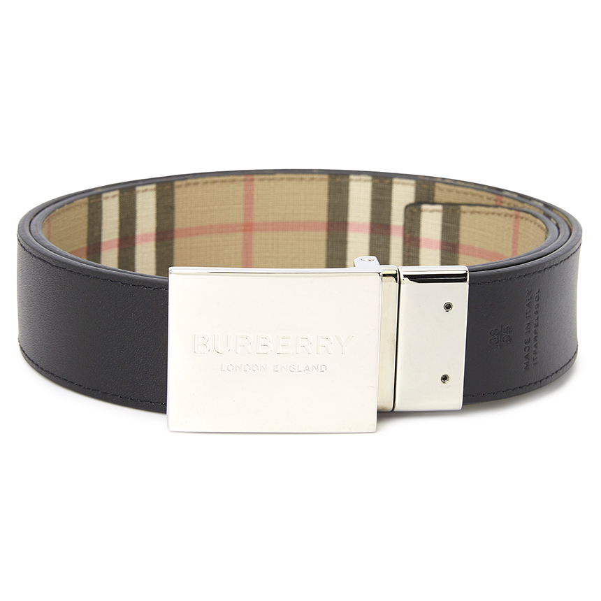 Thắt Lưng Nam Burberry 35mm Ble Plque 'Multicolor' 