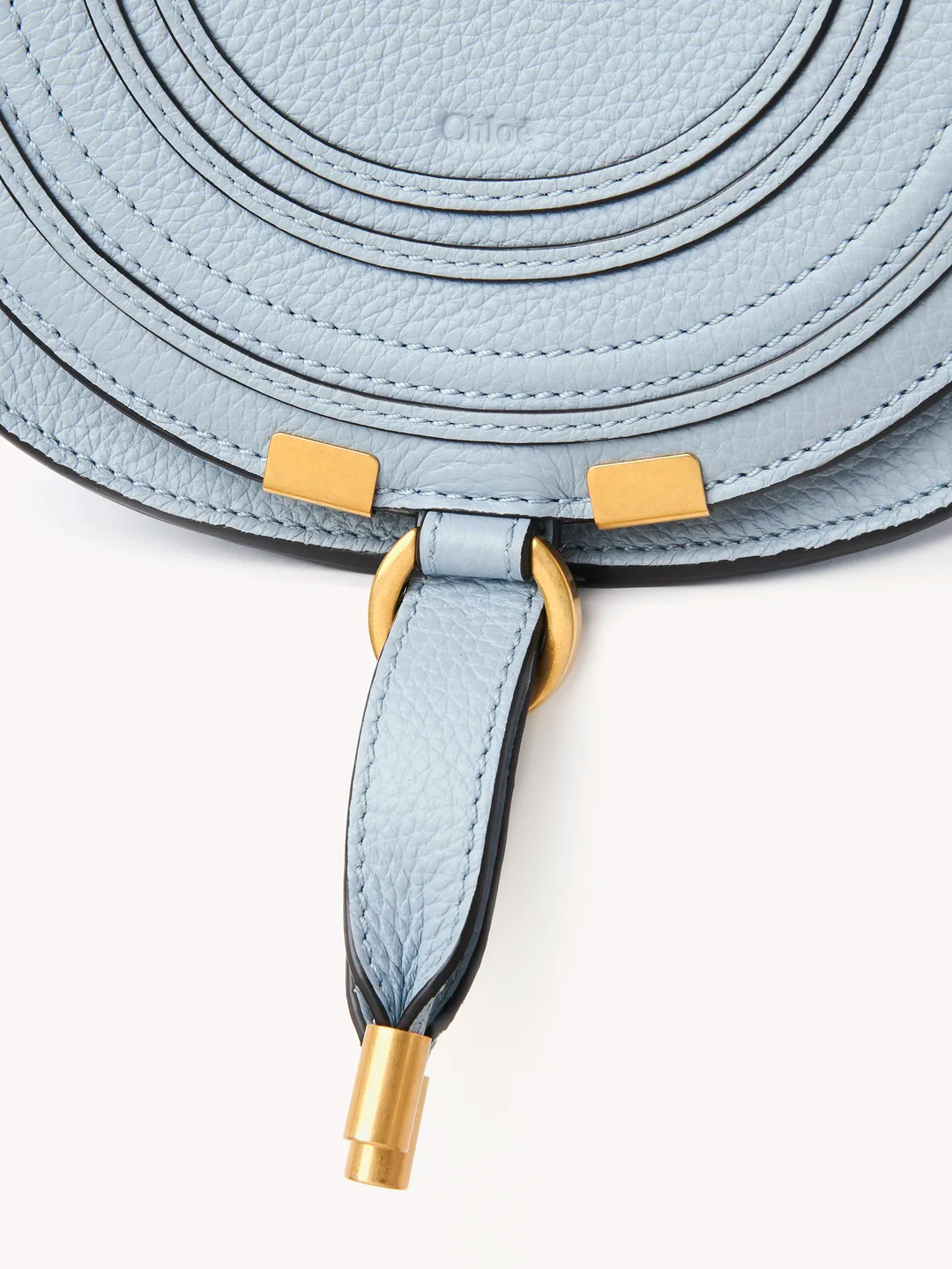  Túi Chloe Nữ Marcie Small Saddle Bag 'Blue' 