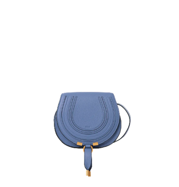  Túi Chloe Nữ Marcie Small Saddle Bag 'Navy' 