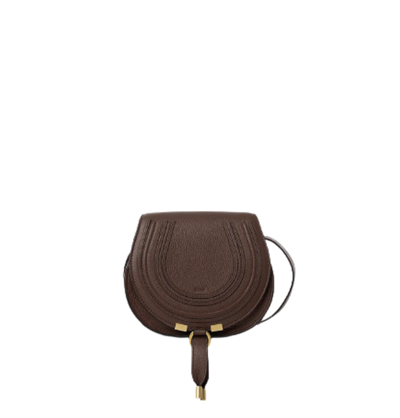  Túi Chloe Nữ Marcie Small Saddle Bag 'Brown' 