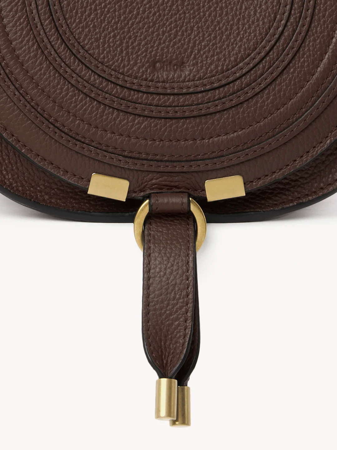  Túi Chloe Nữ Marcie Small Saddle Bag 'Brown' 