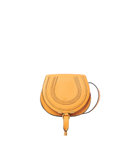  Túi Chloe Nữ Marcie Small Saddle Bag 'Tan Apricot' 