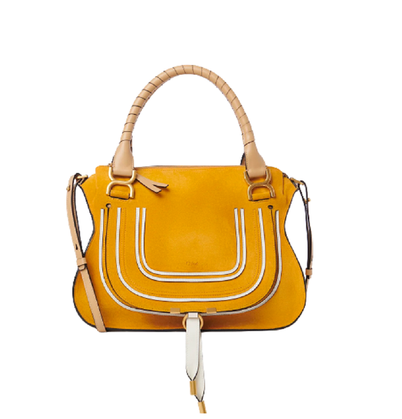  Túi Chloe Nữ Marcie Medium Bag 'Yellow' 