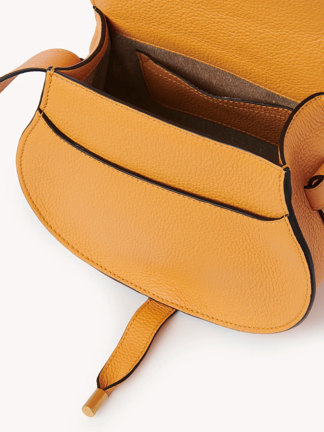  Túi Chloe Nữ Marcie Small Saddle Bag 'Tan Apricot' 