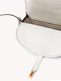  Túi Chloe Nữ Marcie Nano Saddle Bag 'White' 