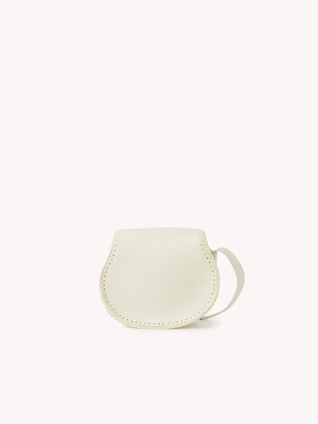  Túi Chloe Nữ Marcie Small Saddle 'White' 