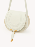  Túi Chloe Nữ Marcie Small Saddle 'White' 