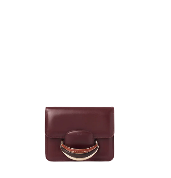  Túi Chloe Nữ Kattie Cross Body Bag 'Burgundy' 