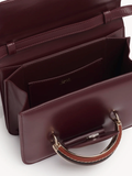  Túi Chloe Nữ Kattie Cross Body Bag 'Burgundy' 