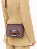  Túi Chloe Nữ Kattie Cross Body Bag 'Burgundy' 