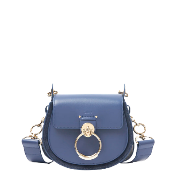  Túi Chloe Nữ Small Tess Bag 'Blue' 