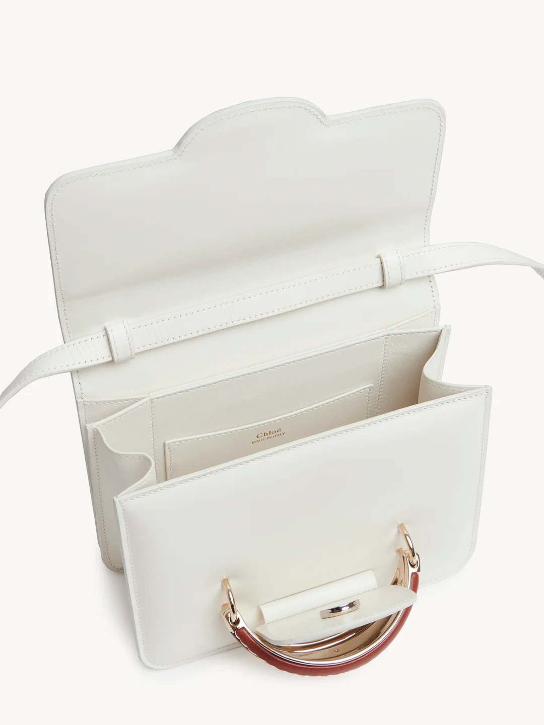 Túi Chloe Nữ Kattie Cross Body Bag 'White' 