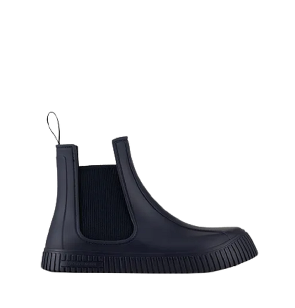  Giày Nam Emporio Armani Rubber Beatle Boots 'Midnight Blue' 