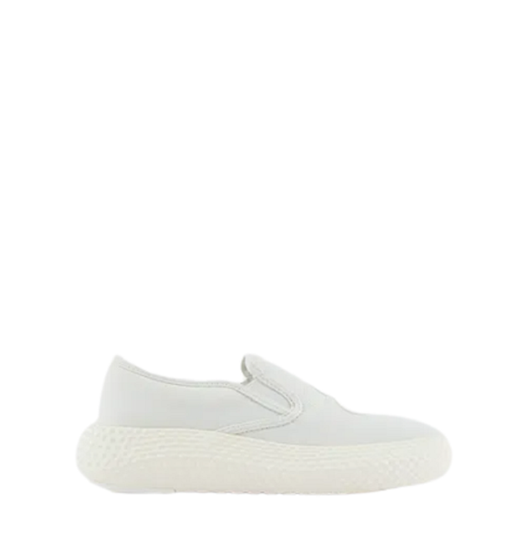  Giày Nữ Armani Canvas Slip Ons With Bomber Soles 'Pattern' 