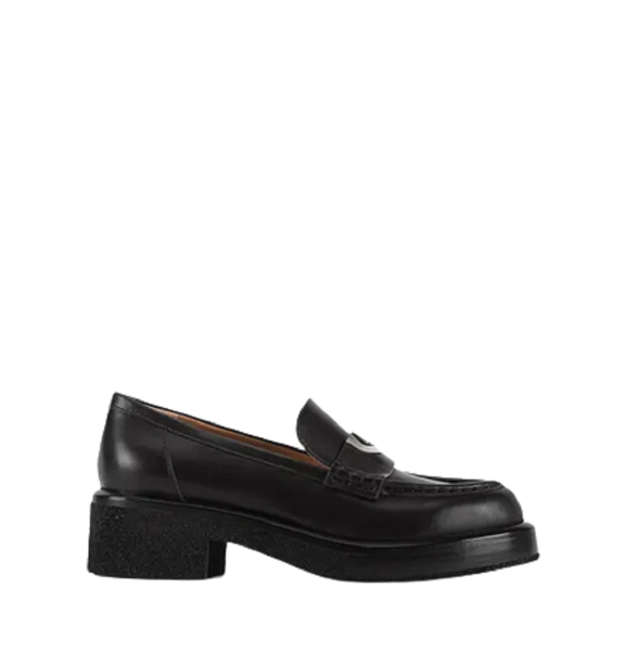  Giày Nữ Emporio Armani Chunky Vegetable Tanned 'Black' 
