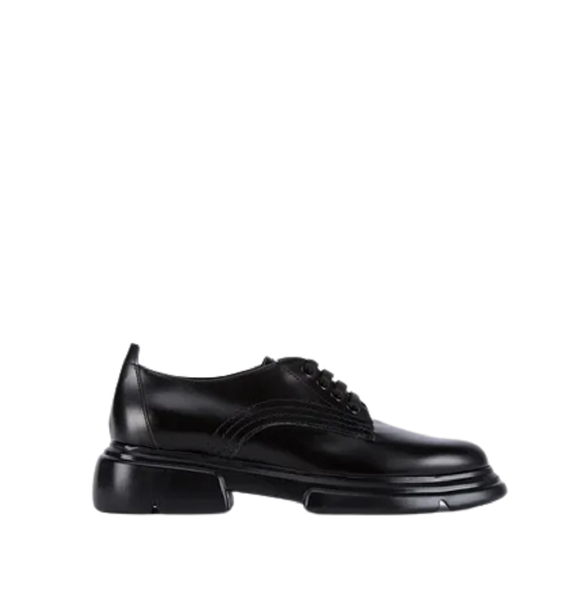  Giày Nữ Emporio Armani Derby Brogues 'Black' 