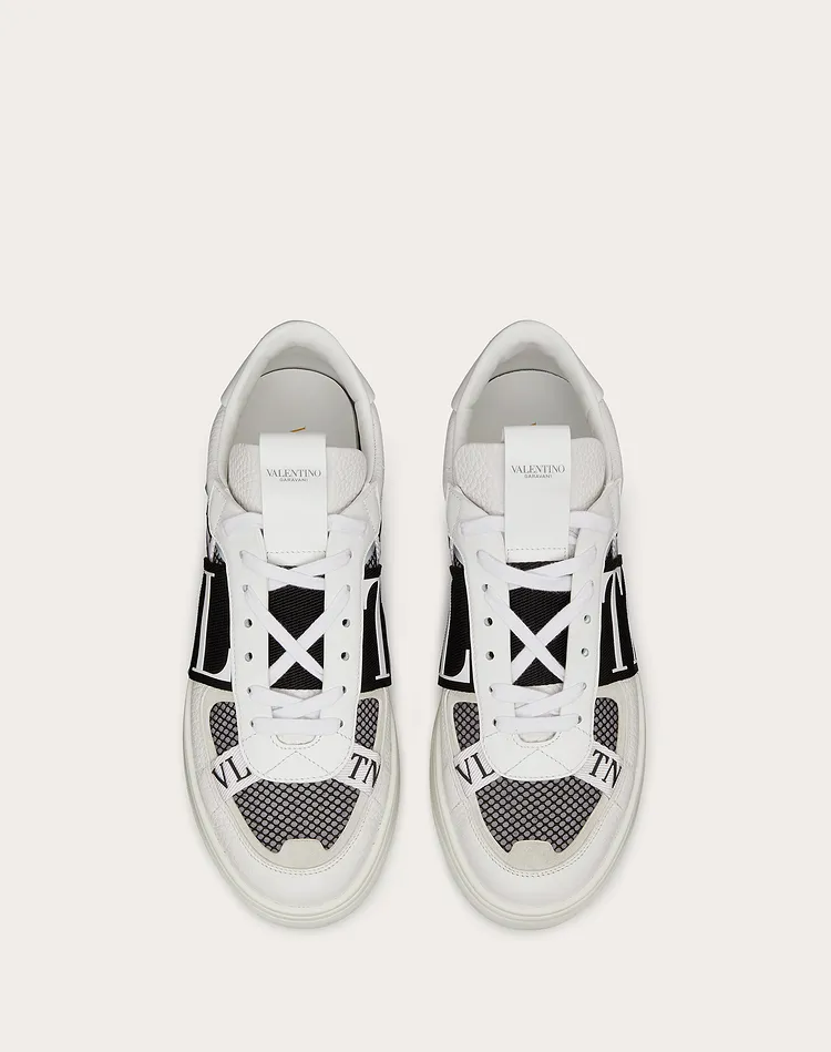  Giày Nam Valentino VL7N Low Top 'White Black' 
