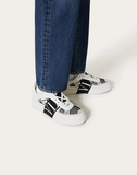  Giày Nam Valentino VL7N Low Top 'White Black' 