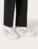  Giày Nam Valentino VL7N Low Top Calfskin 'White Red' 