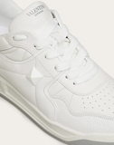  Giày Nam Valentino One Stud Nappa Low Top 'White' 