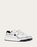  Giày Nam Valentino One Stud Nappa Low Top 'White Black' 