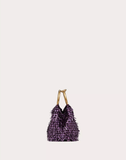  Túi Nữ Valentino Small Carry Secrets Embroidered 'Amethyst' 