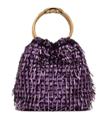  Túi Nữ Valentino Small Carry Secrets Embroidered 'Amethyst' 