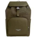  Balo Coach Racer Backpack 'Olive Drab' 