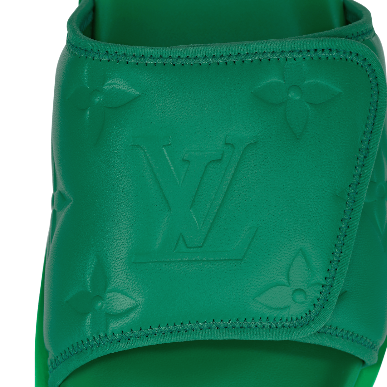 Dép Nam Louis Vuitton Miami Mules 'Green' 1AA7T5 – LUXITY