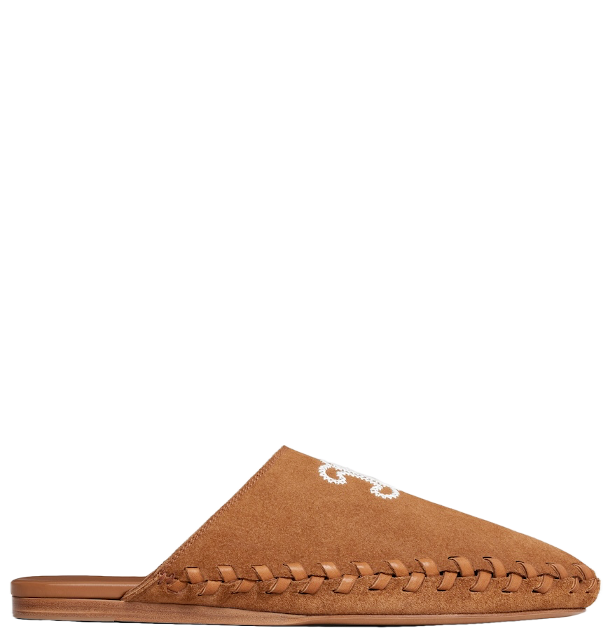  Dép Nữ Celine Marlou Mule 'Cognac' 