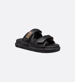  Dép Nữ Dior Dioract Slide 'Black' 
