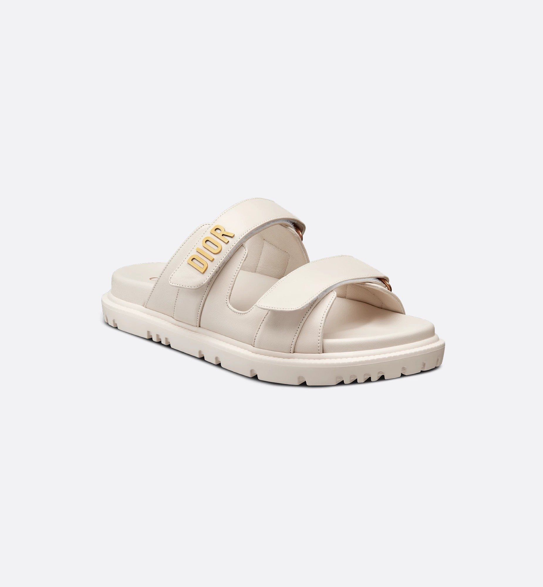  Dép Nữ Dior Dioract Slide 'White' 