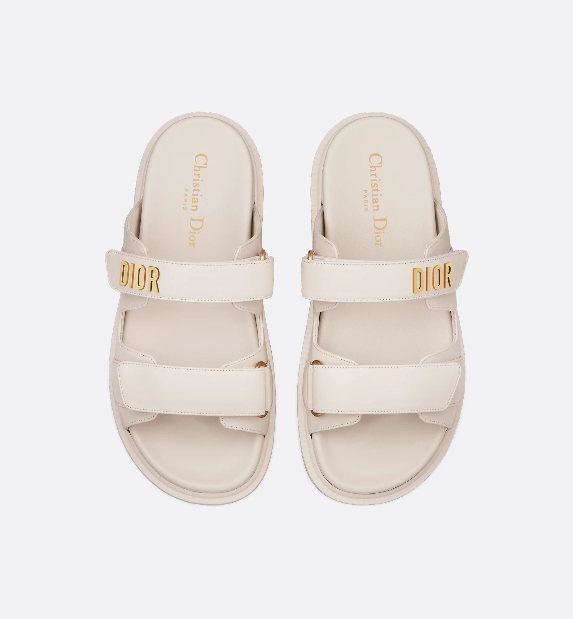  Dép Nữ Dior Dioract Slide 'White' 