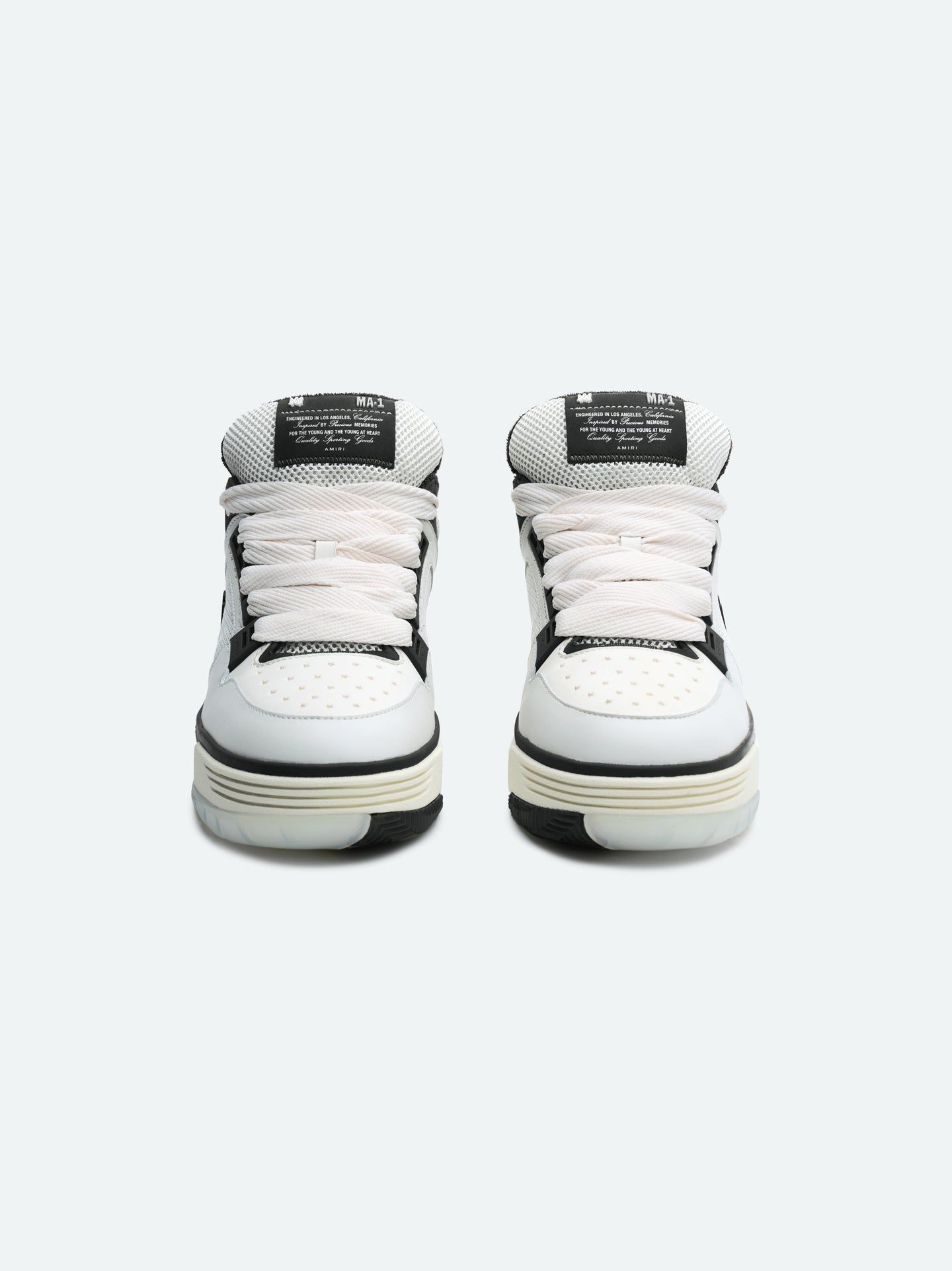  Giày Nam Amiri MA-1 'White Black' 