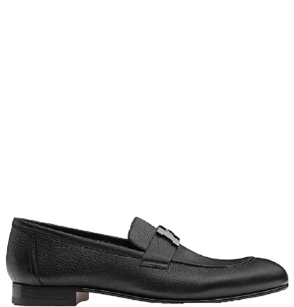  Giày Nam Hermes Paris Loafer Noir 'Black' 