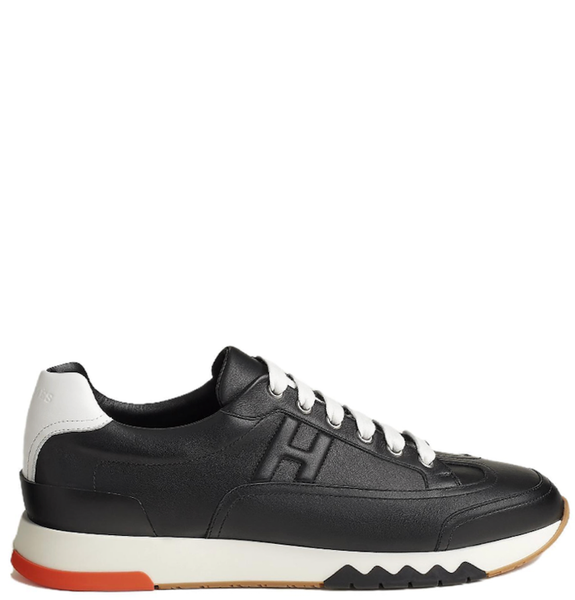  Giày Nam Hermes Trail Leather 'Black' 