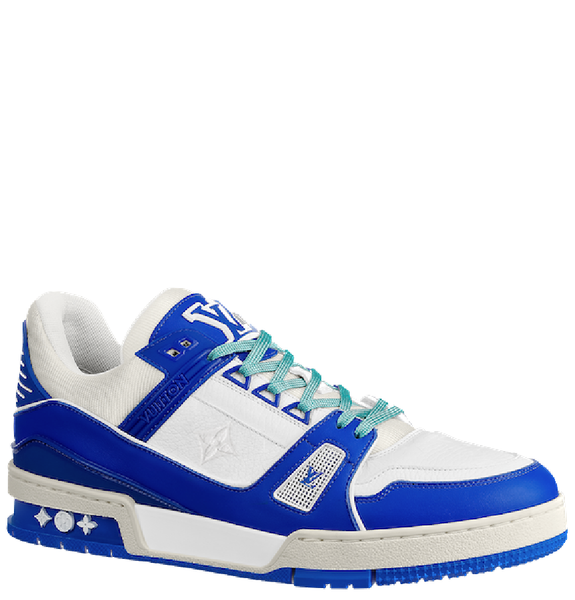  Giày Nam Louis Vuitton LV Trainers 'Blue' 