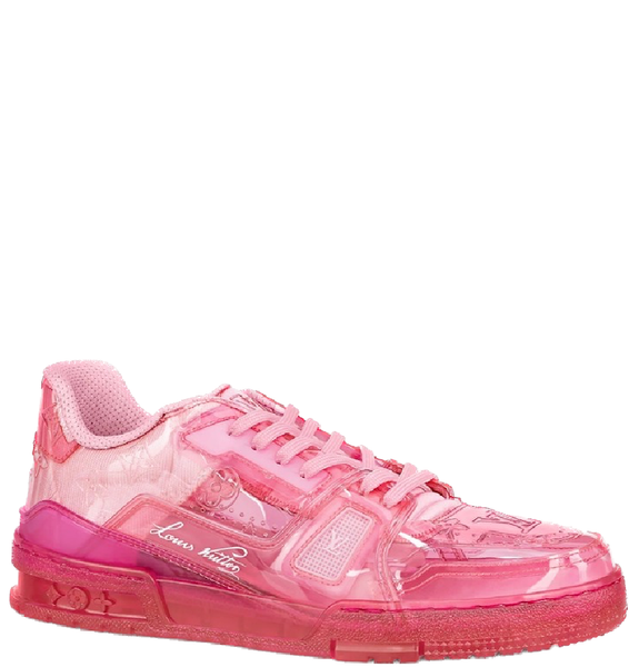  Giày Nam Louis Vuitton LV Trainers 'Pink' 