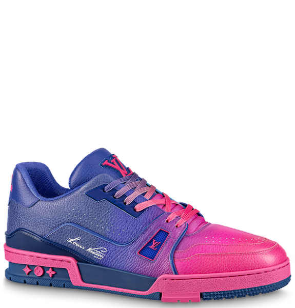  Giày Nam Louis Vuitton LV Trainers 'Rose' 