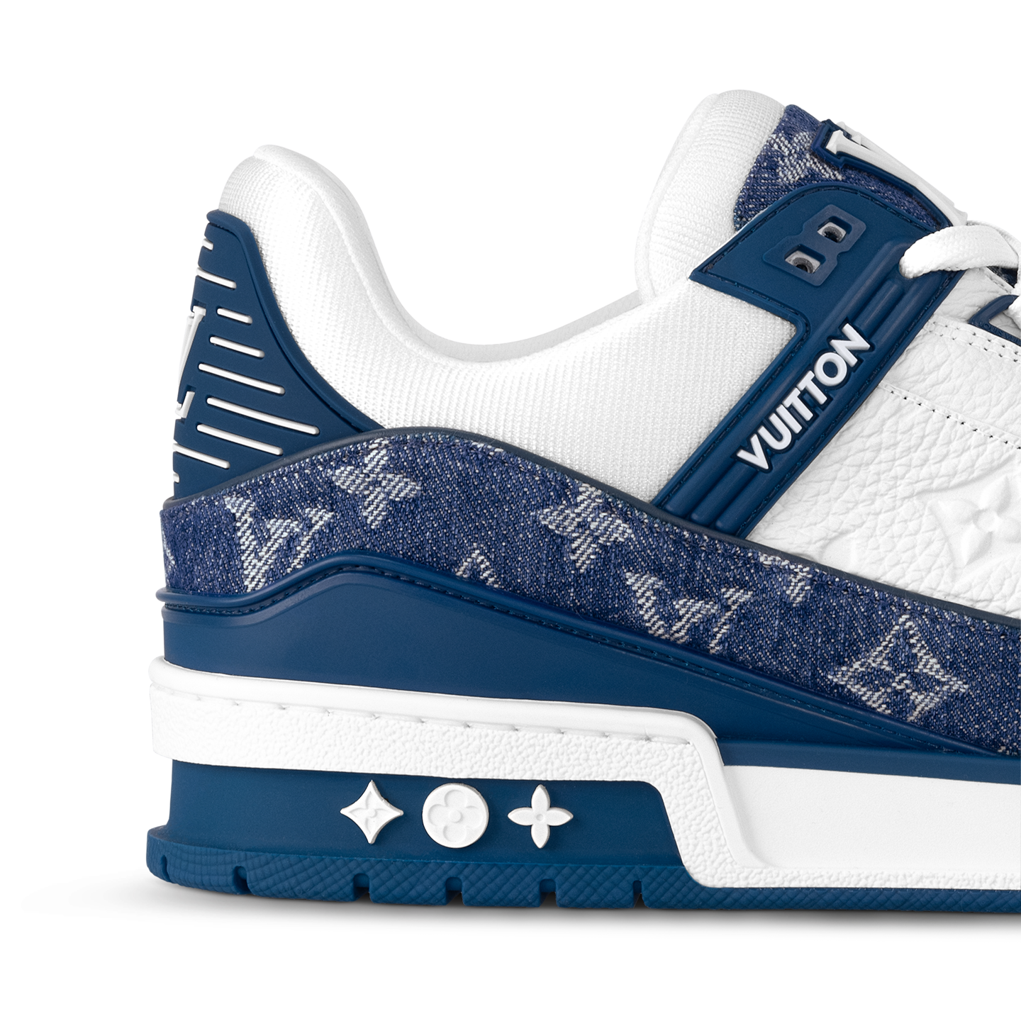  Giày Nam Louis Vuitton LV Trainers 'Blue' 